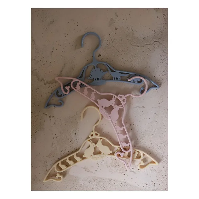 Bunny Hangers - Set of 5 | Cream
