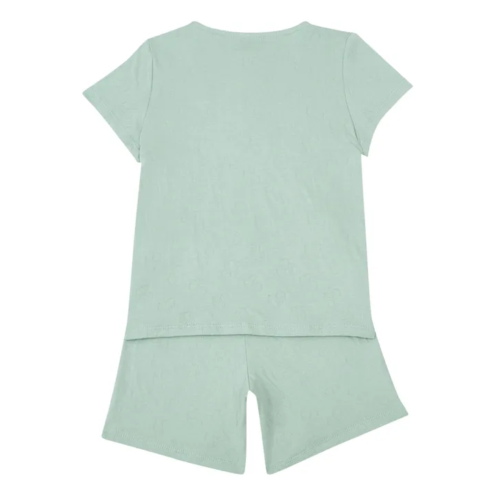 Sonio Organic Jersey Pyjamas | Light Blue- Product image n°3