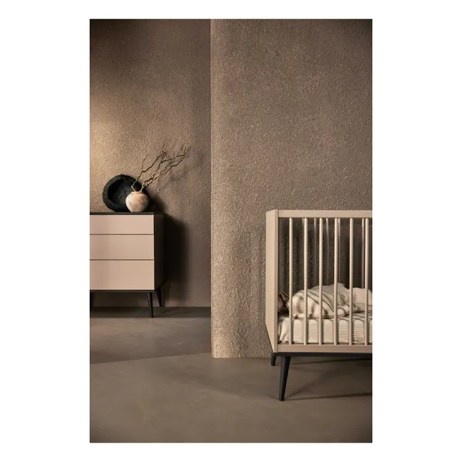Letto per neonato, modello: Flow, dimensioni: 70x140 cm | Stone