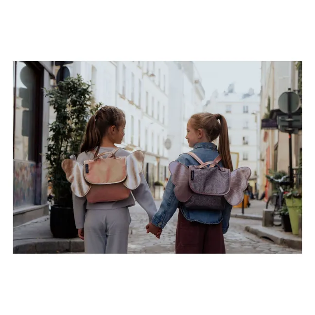 Cartable Papillon Irisé | Corail