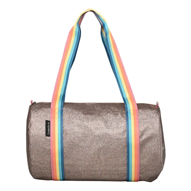 Bolso de fin de semana con lentejuelas | Cobre