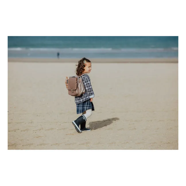 Cartera con volantes Small | Cobre