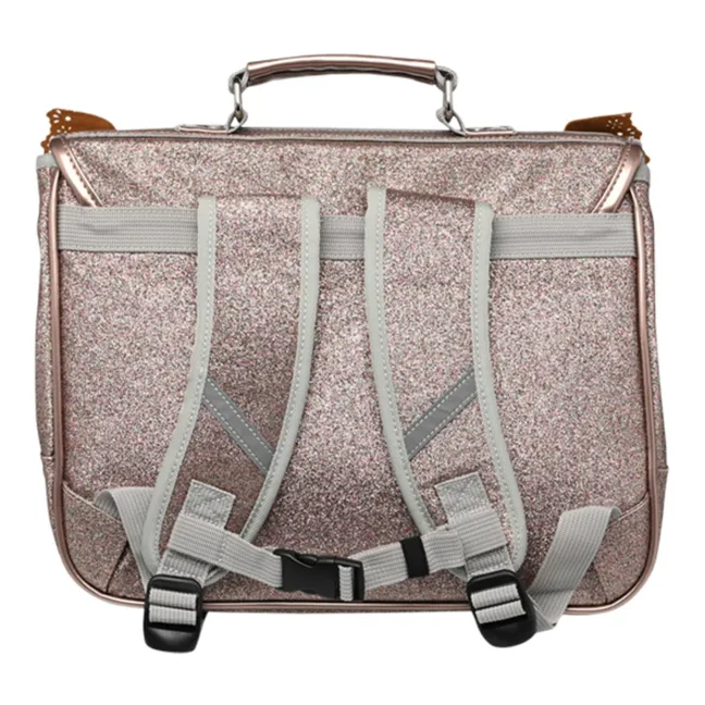 Cartera con volantes Small | Cobre