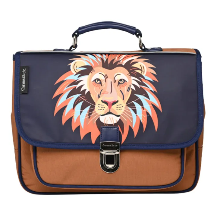 Petit Cartable Simba | Bleu marine- Image produit n°0