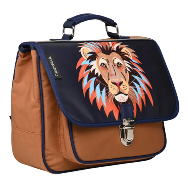 Petit Cartable Simba | Bleu marine- Image produit n°3