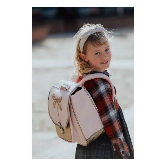 Dragonfly satchel | Pale Pink