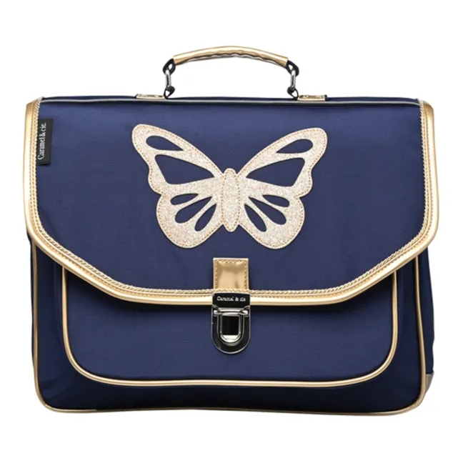 Cartera Mariposa | Azul Marino