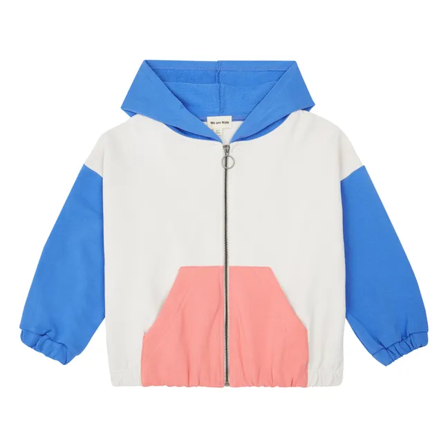 Veste Hadrien Molleton Coton Bio | Bleu