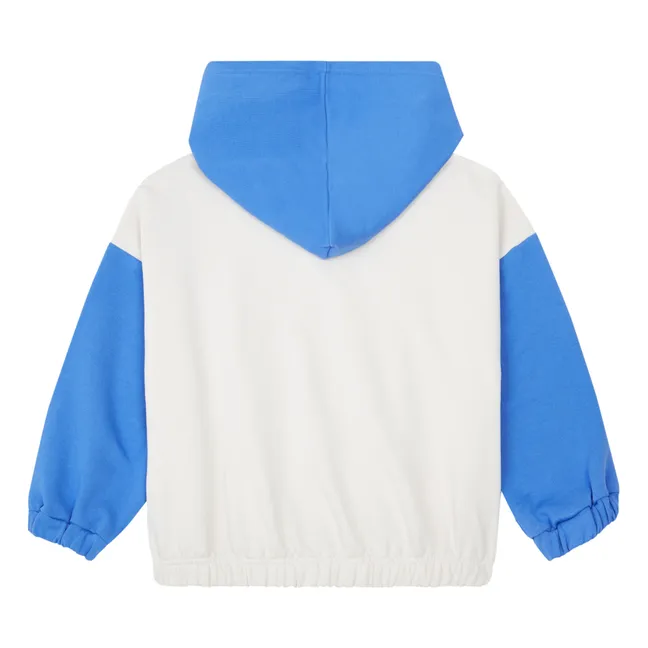 Veste Hadrien Molleton Coton Bio | Bleu