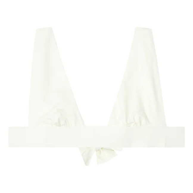 Haut de Maillot Yasmine | Blanc cassé
