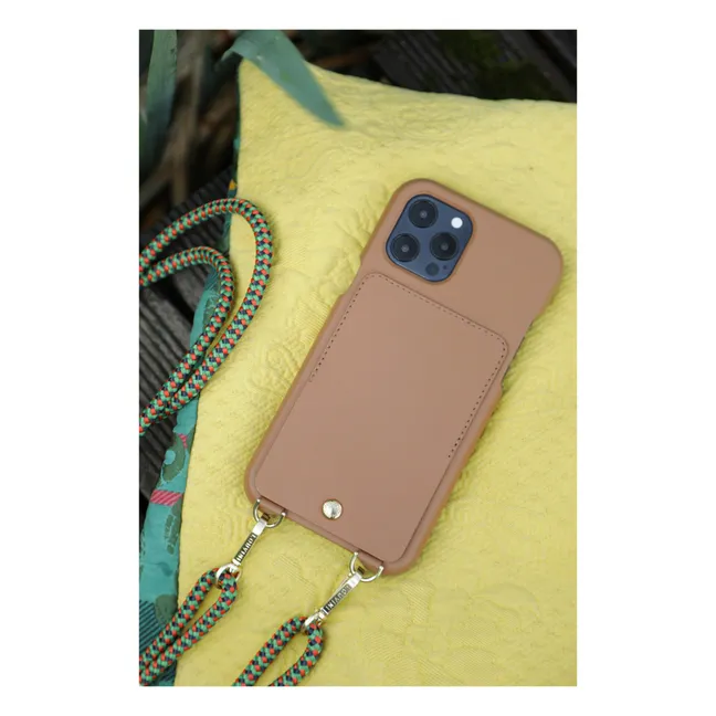 Lou Leather iPhone Case | Camel