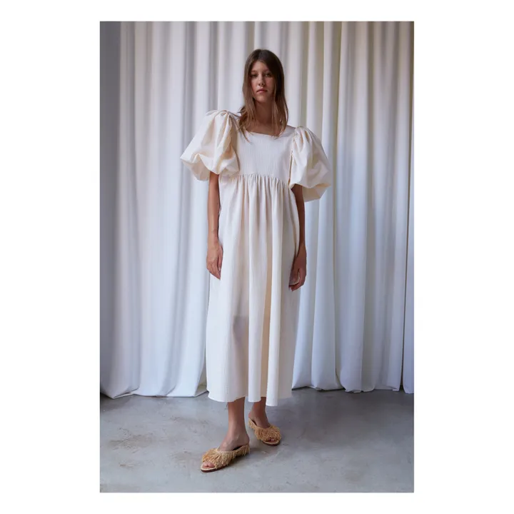 Kleid Peggy Streifen Ibiza | Gelb- Produktbild Nr. 1