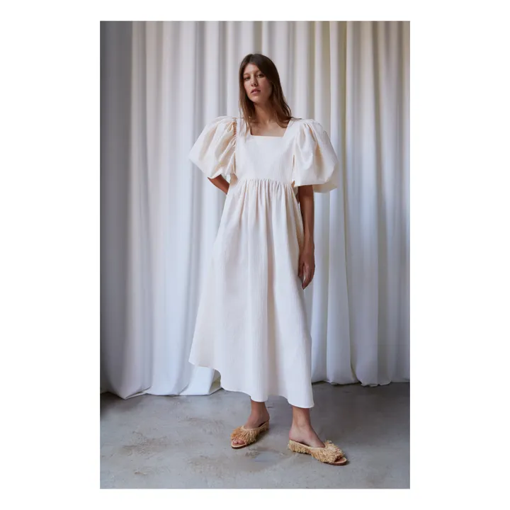 Kleid Peggy Streifen Ibiza | Gelb- Produktbild Nr. 2