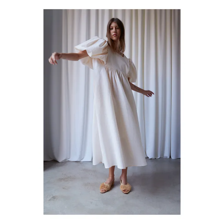 Kleid Peggy Streifen Ibiza | Gelb- Produktbild Nr. 4