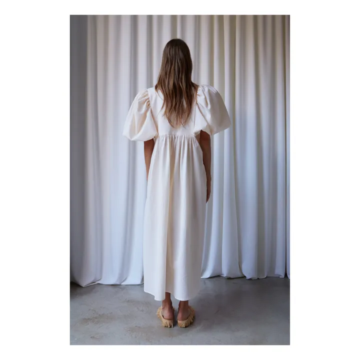 Kleid Peggy Streifen Ibiza | Gelb- Produktbild Nr. 5