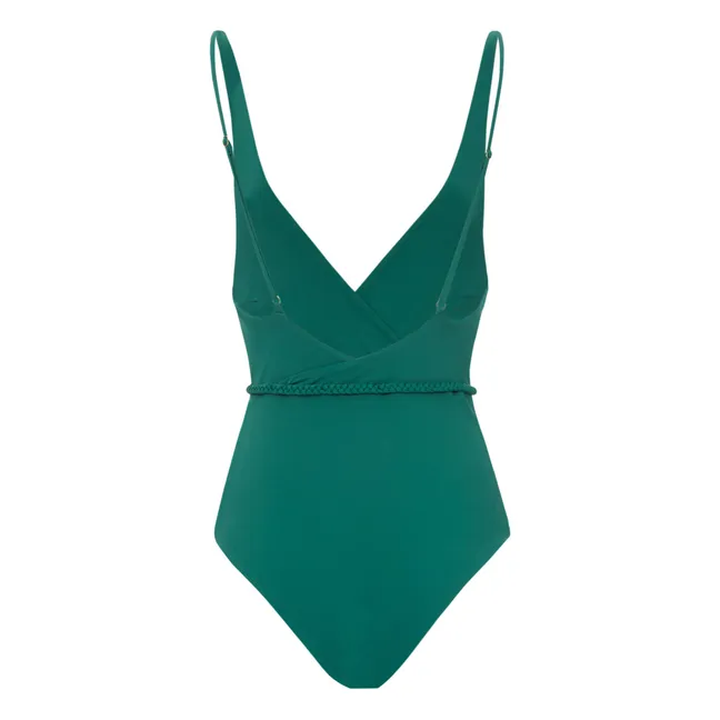 Maillot 1 Pièce Daria | Vert canard