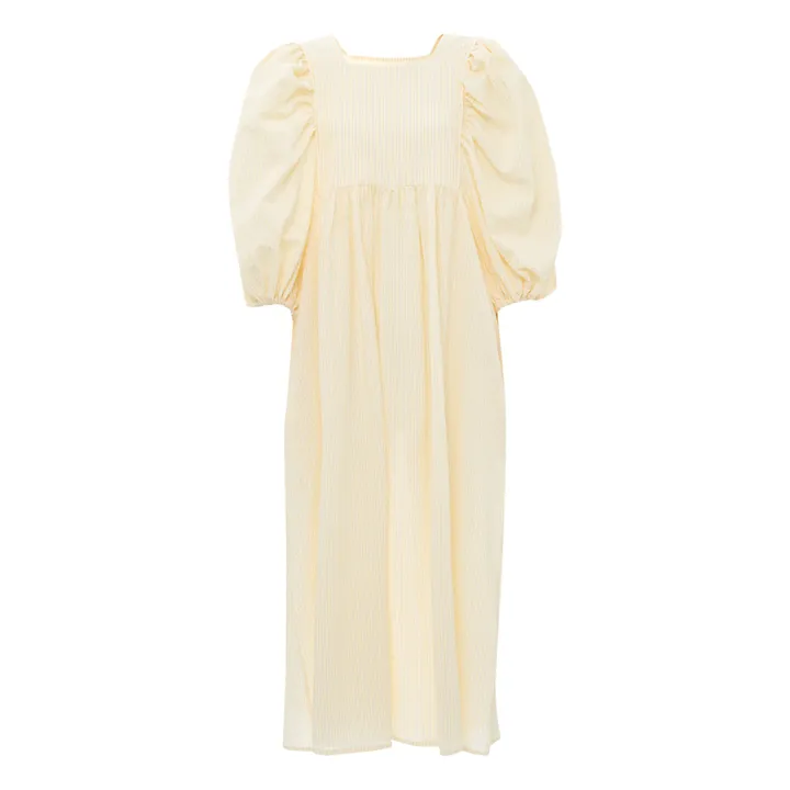 Kleid Peggy Streifen Ibiza | Gelb- Produktbild Nr. 0