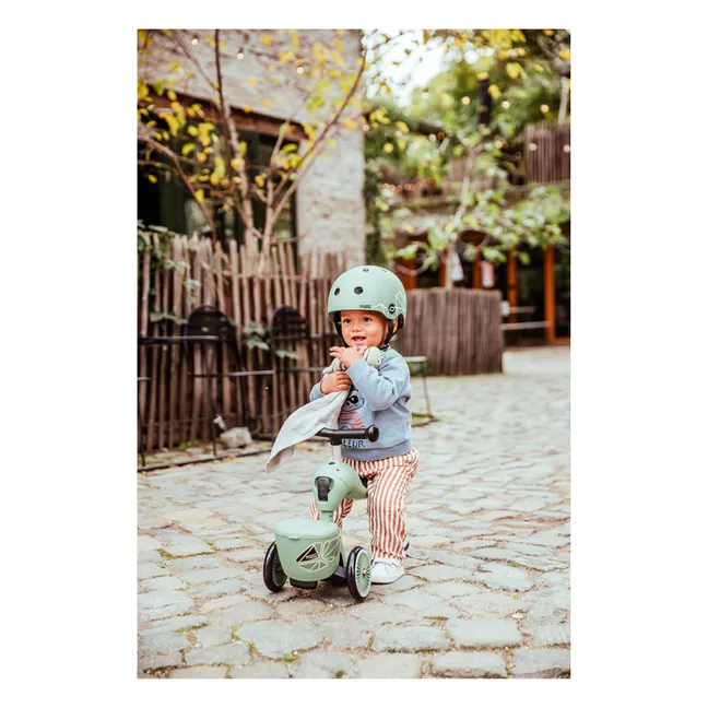 Monopattino, 2-in-1, modello: Lignes | Verde