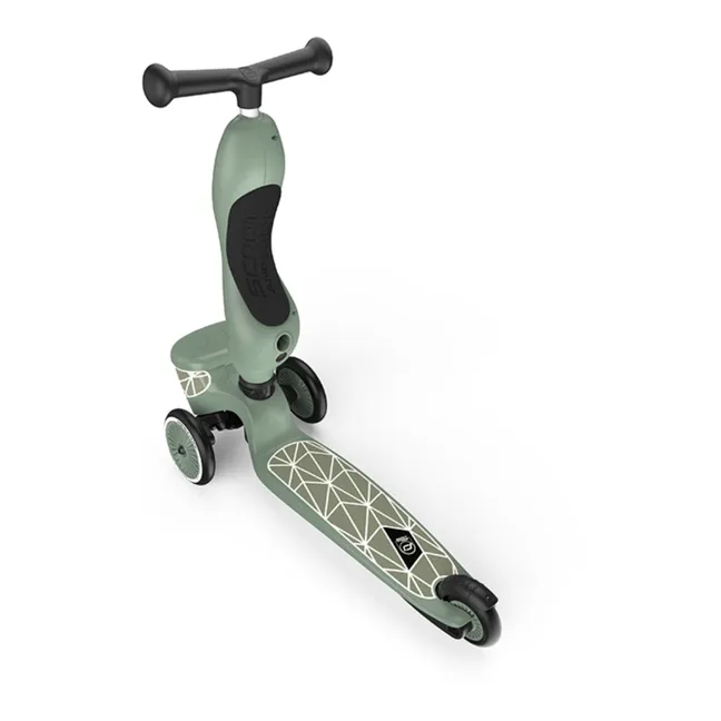 Monopattino, 2-in-1, modello: Lignes | Verde