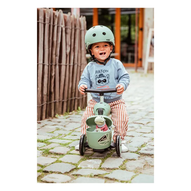 Monopattino, 2-in-1, modello: Lignes | Verde