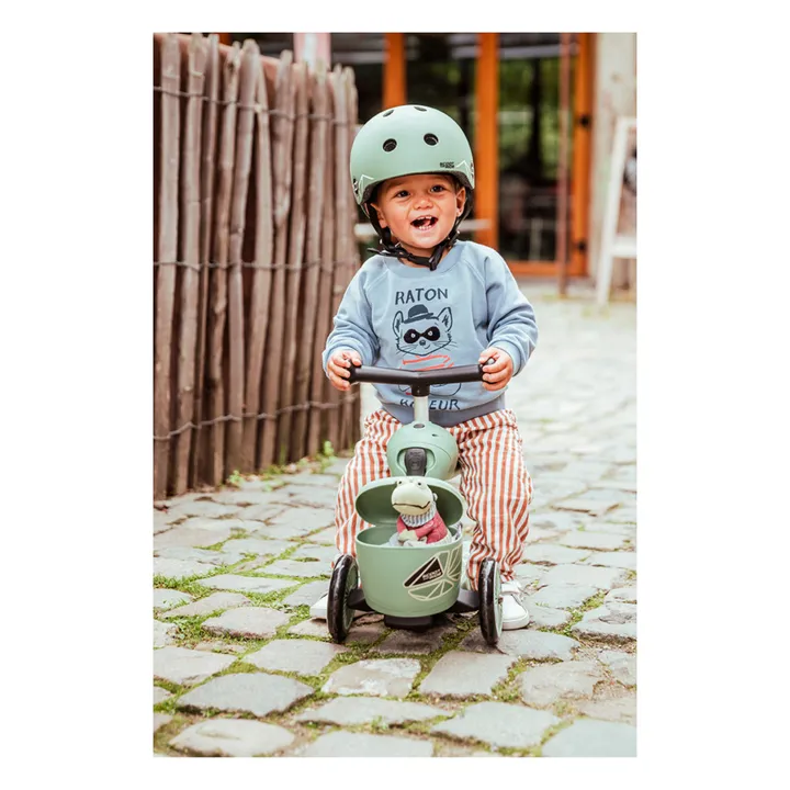 Patinete 2 en 1 Líneas | Verde- Imagen del producto n°5