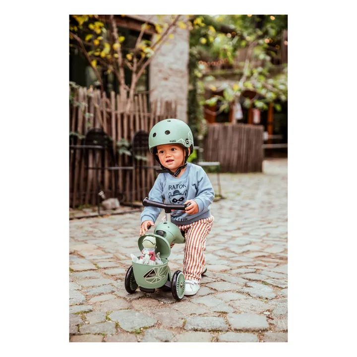 Patinete 2 en 1 Líneas | Verde- Imagen del producto n°6