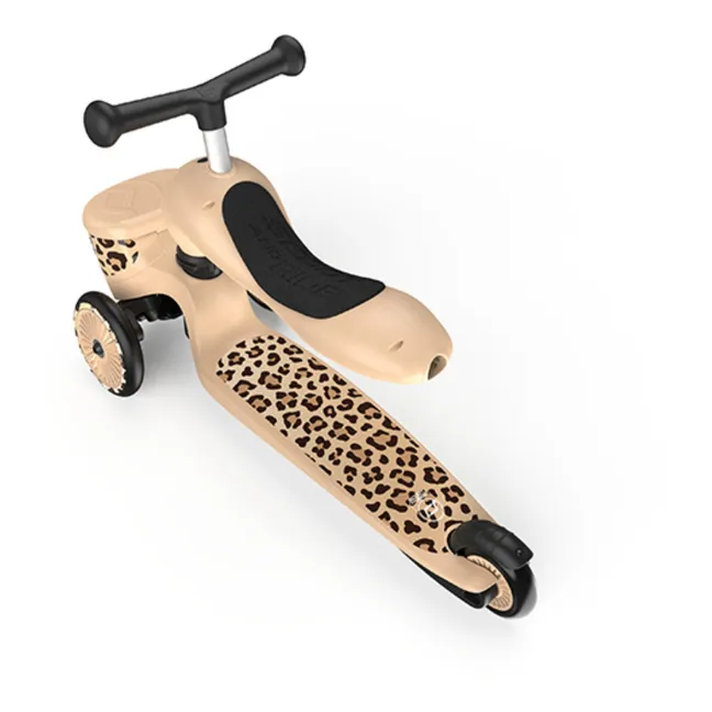 Trottinette 2 en 1 Léopard