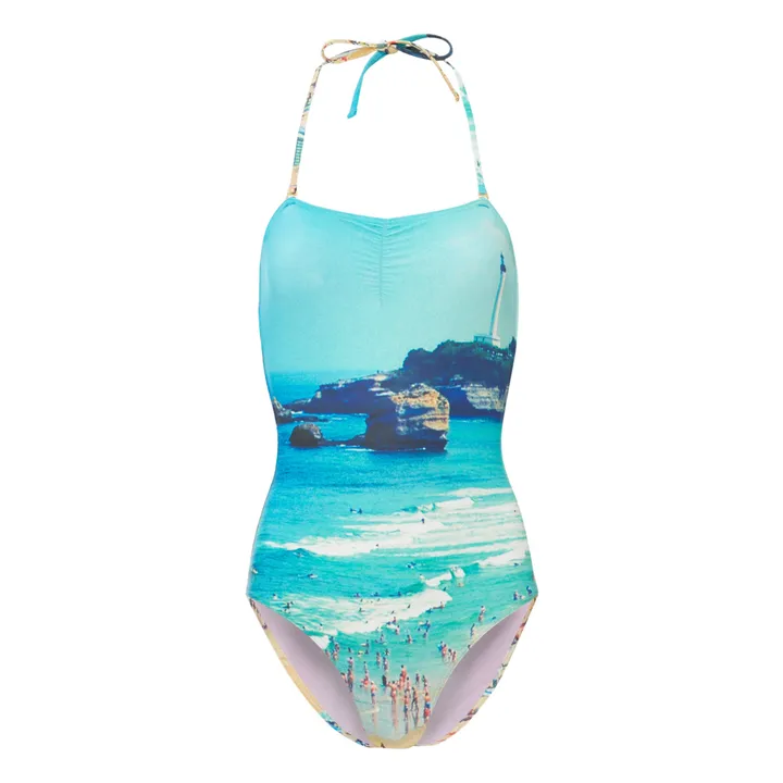 Maillot 1 Pièce Scarlett Biarritz | Bleu- Image produit n°0