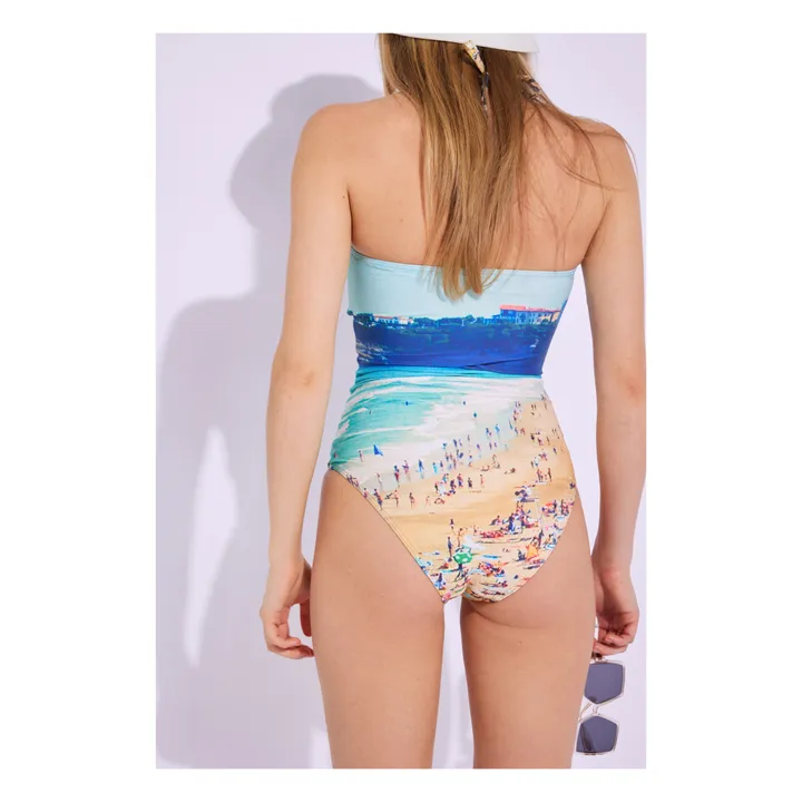 Maillot 1 Pièce Scarlett Biarritz | Bleu- Image produit n°2