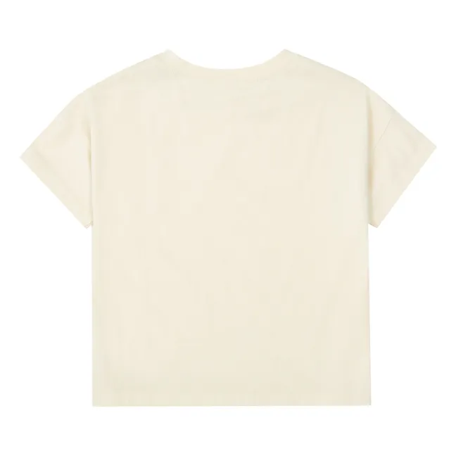 Romeu Organic Cotton T-shirt | Cream