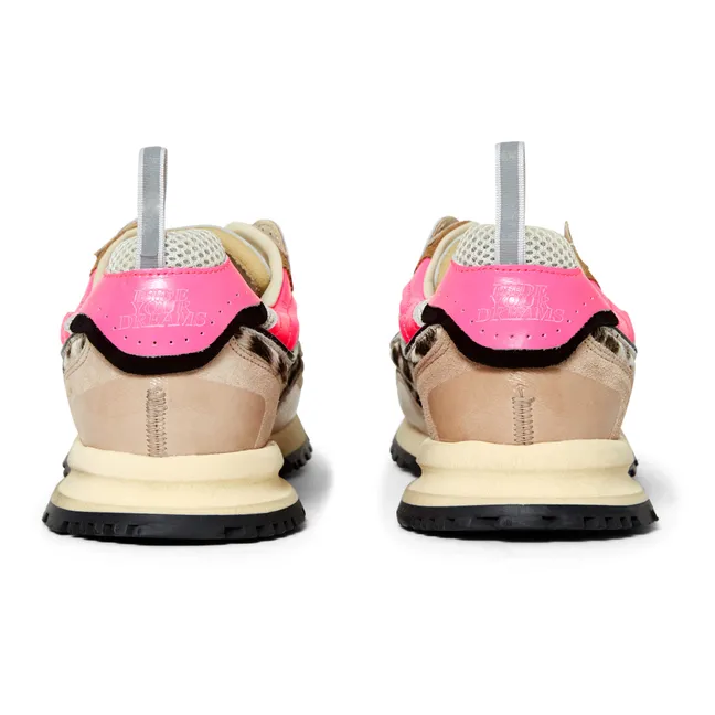 Threedome Zero Sneakers | Fluorescent pink