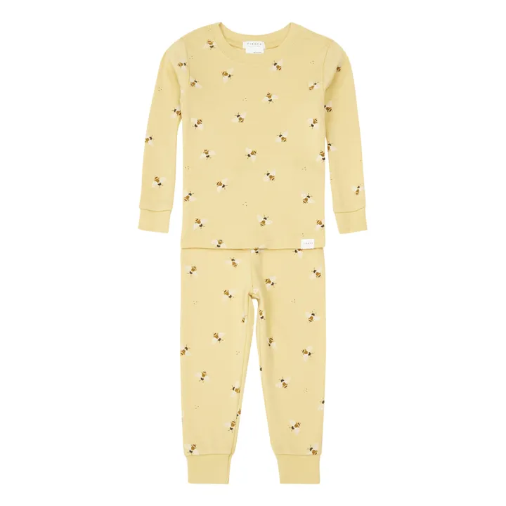 Organic Cotton Pajamas Bees | Honey- Product image n°0