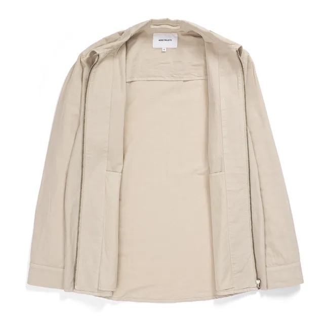 Veste Julian Cotton Linen | Blanc cassé