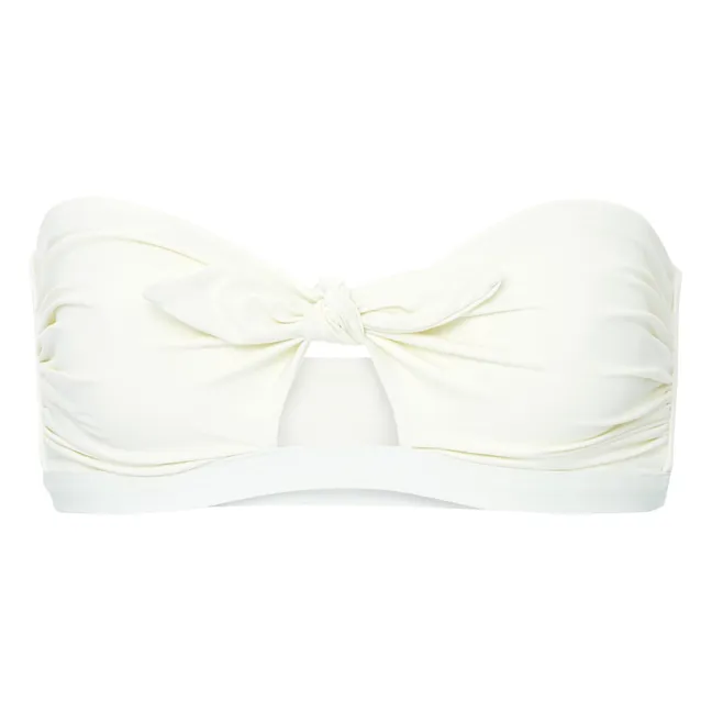 Haut de Maillot Aya | Blanc cassé