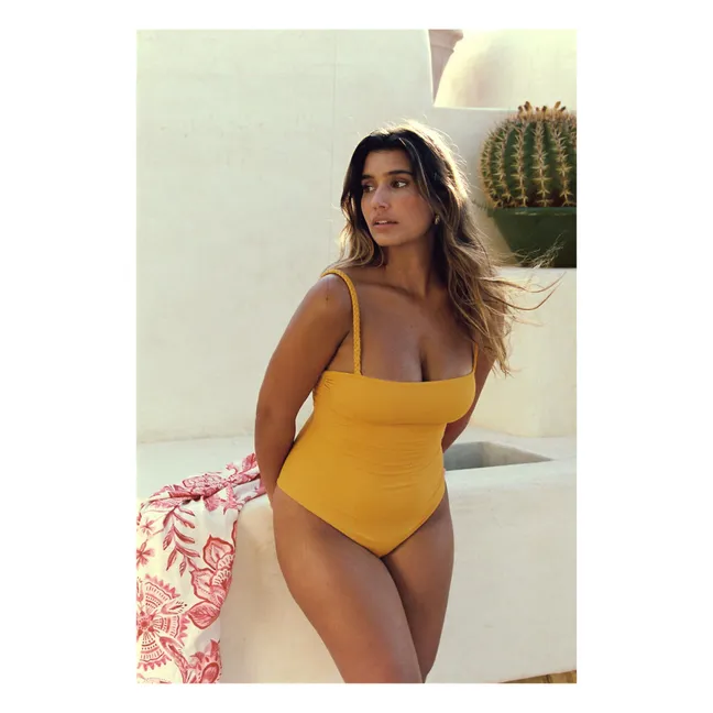 Maillot 1 Pièce Hannah | Jaune