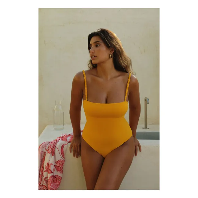 Maillot 1 Pièce Hannah | Jaune