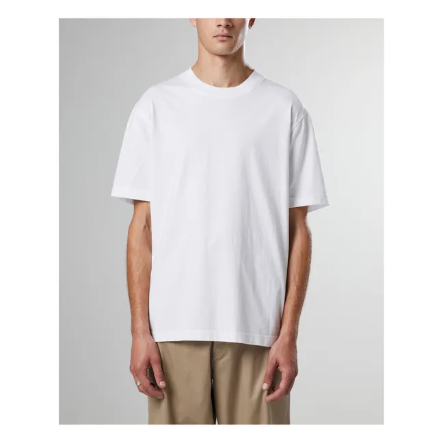 T-shirt Adam 3209 Coton Bio | Blanc
