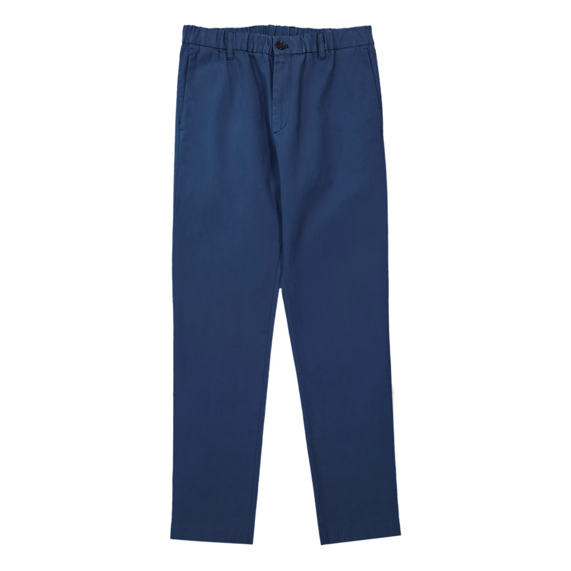 Nn.07 Indigo Blue Theodor 1447 Organic Cotton Pants