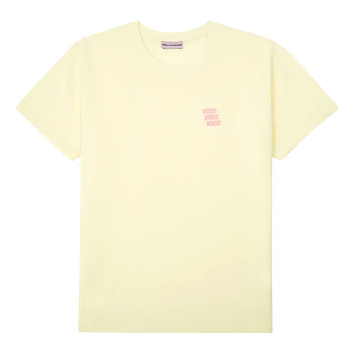 Camiseta Piquet X3 | Amarillo palo- Imagen del producto n°0