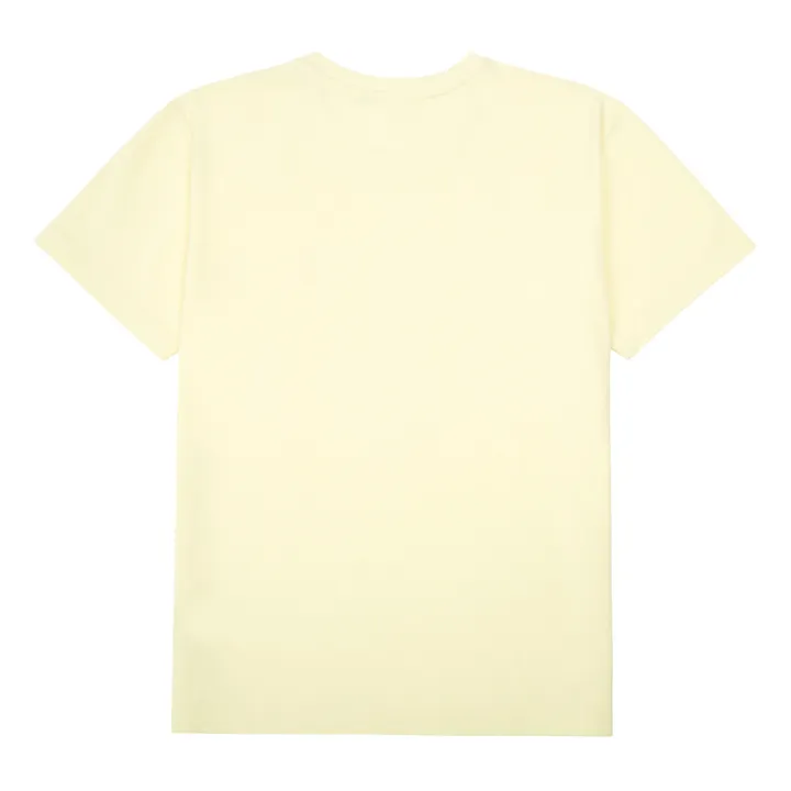 Camiseta Piquet X3 | Amarillo palo- Imagen del producto n°2