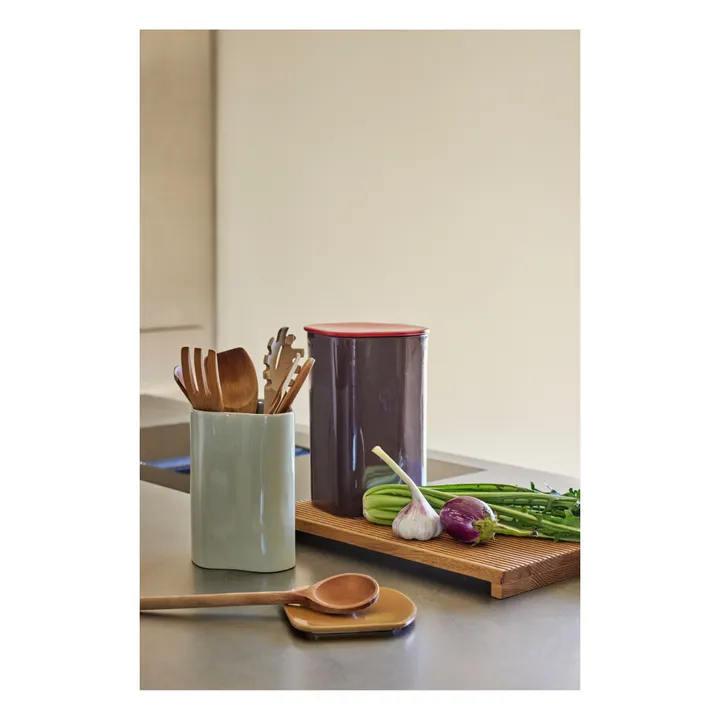 Amare Storage Box | Burgundy- Product image n°1