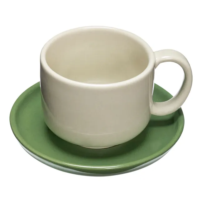 Tasse et sous-tasse Amare | Sable
