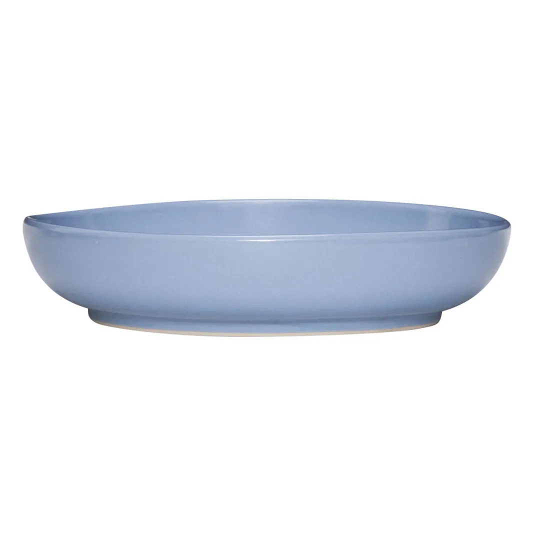 Hübsch Light Blue Amare Plate