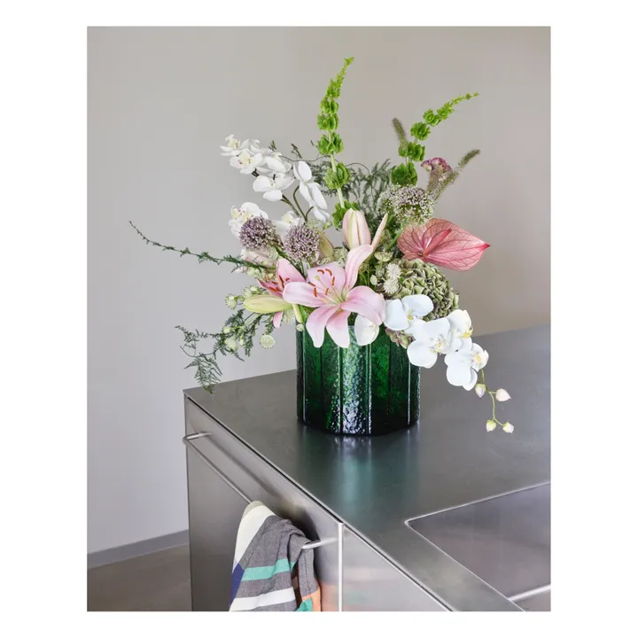 Emerald Vase | Emerald green- Product image n°1