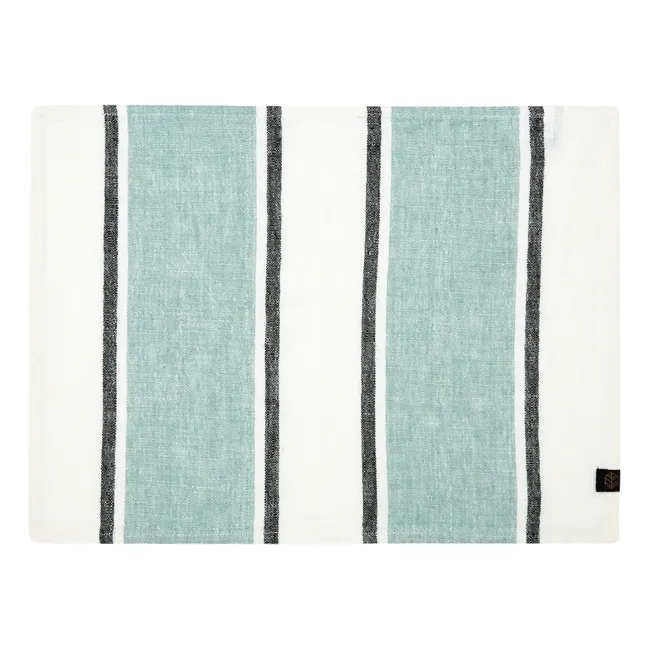 Guest towel - Placemat Sartene | Celadon