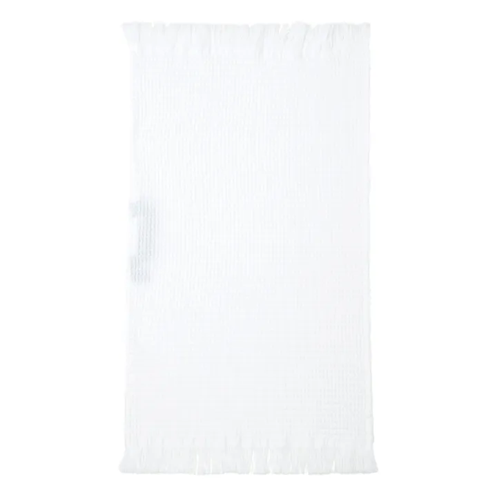 Serviette d'invité Timor en nid d'abeille | Blanc- Image produit n°1