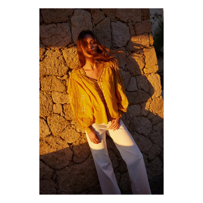 Blusa bordada | Miel