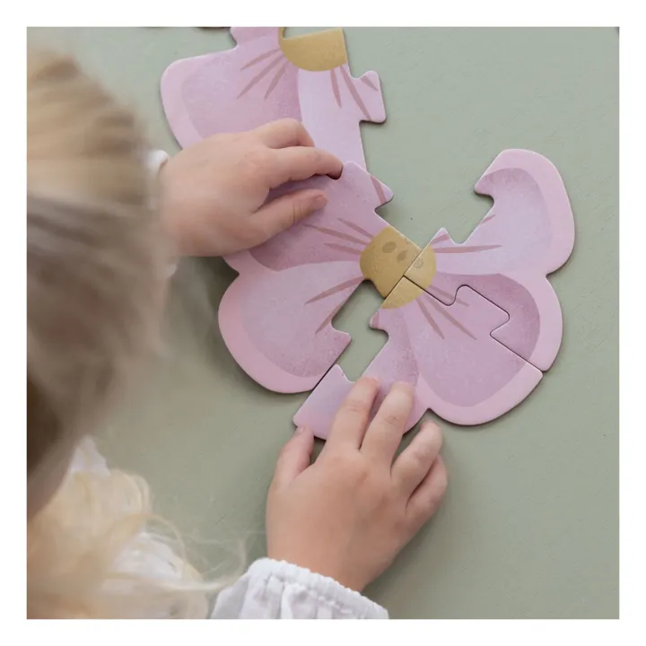 6-in-1 Flowers & Butterflies puzzle- Product image n°1