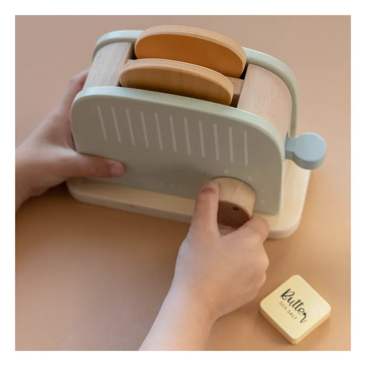 Toaster aus Holz und Zubehör- Produktbild Nr. 1
