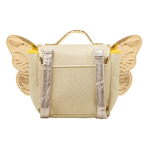 Butterfly Sequined Bag | Gold